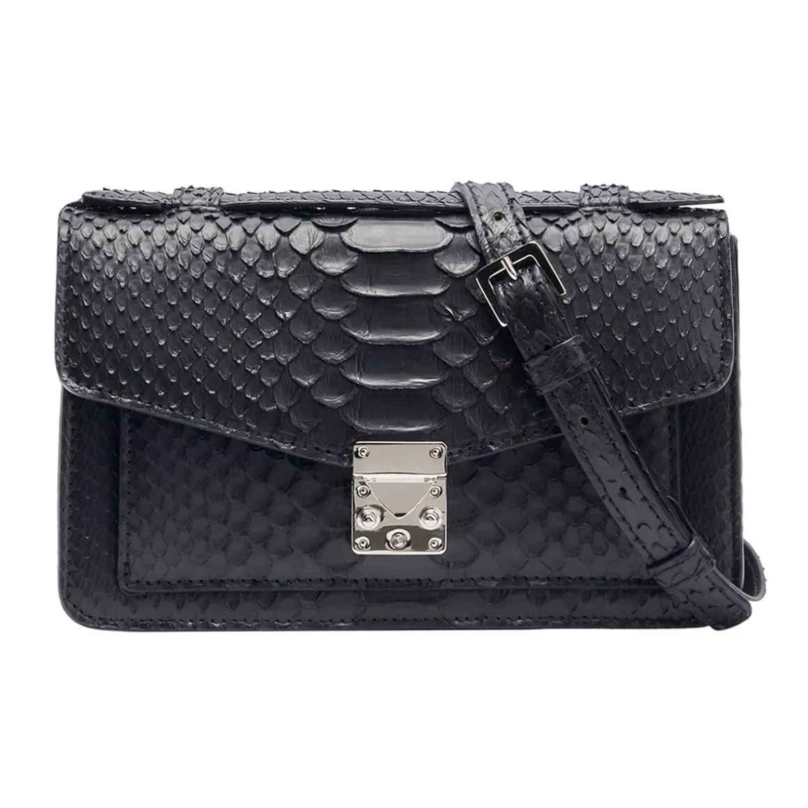 Borsa in pelle di pitone Cimelia