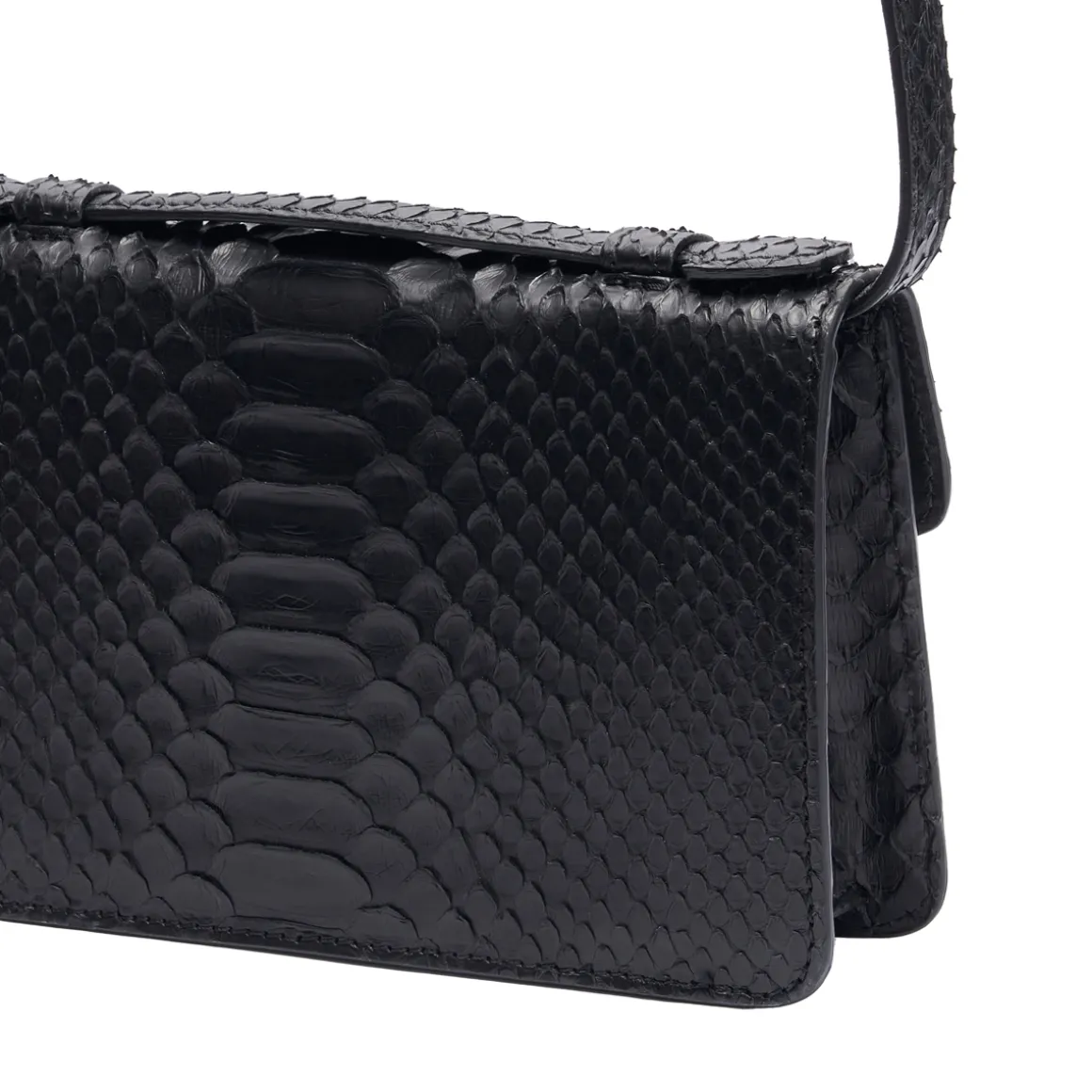 Borsa in pelle di pitone Cimelia