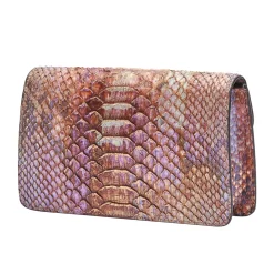 Borsa in pelle di pitone Zahira
