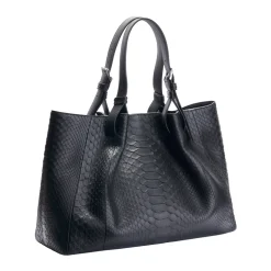 Borsa in pelle di pitone Mirage
