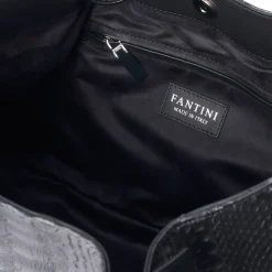 Borsa in pelle di pitone Mirage