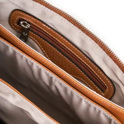 Borsa in pelle e rafia Susanna