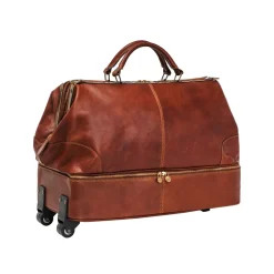 Borsa trolley in pelle Diligenza