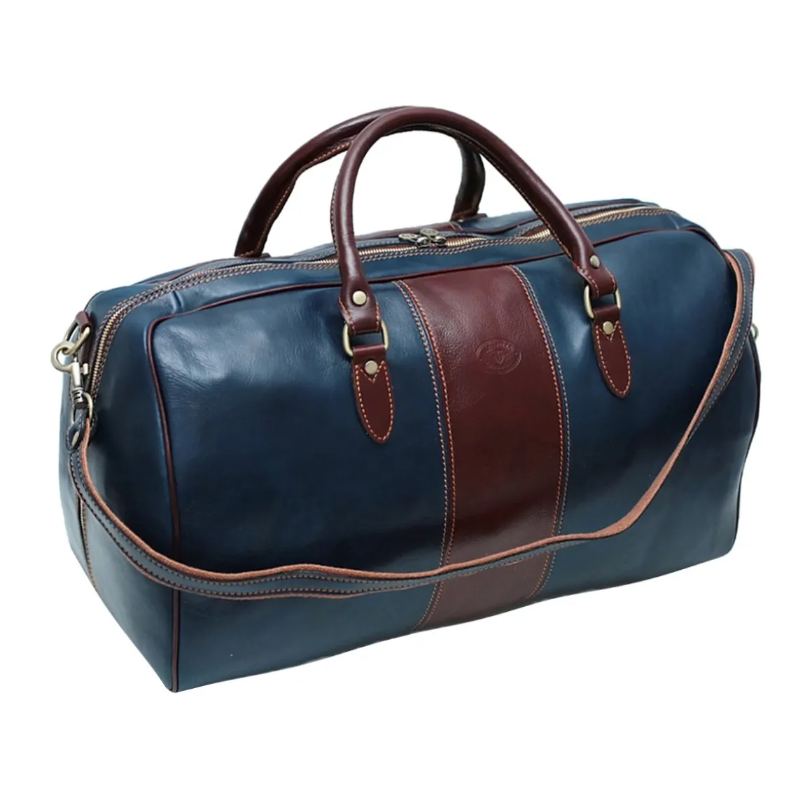 Borsa viaggio in pelle Bergamo