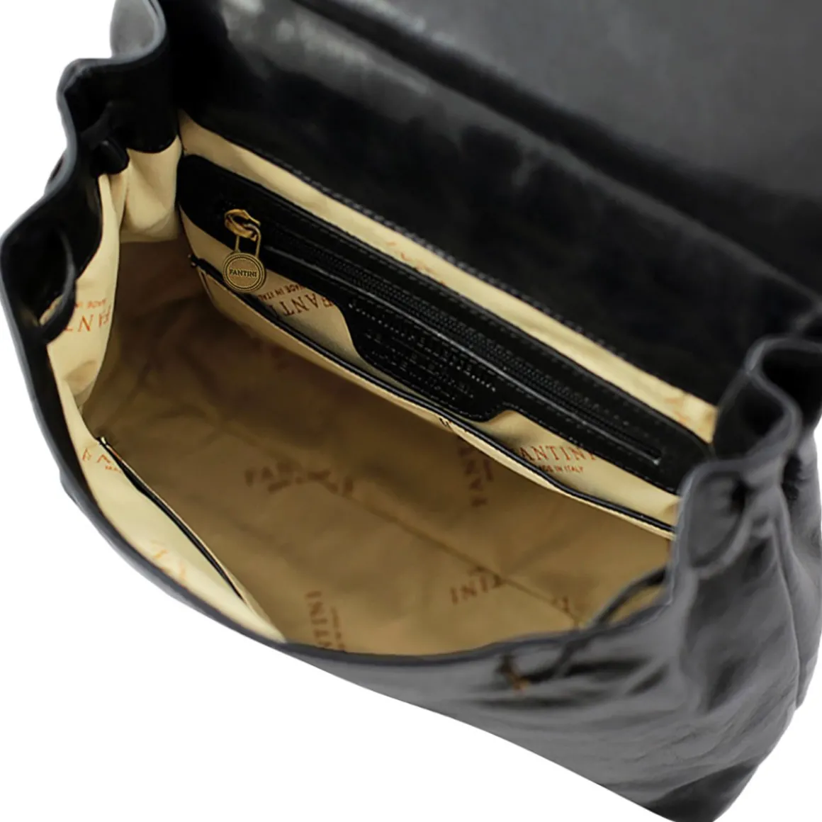 Borsa zaino in pelle Isabel