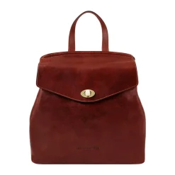 Borsa zaino in pelle Isabel