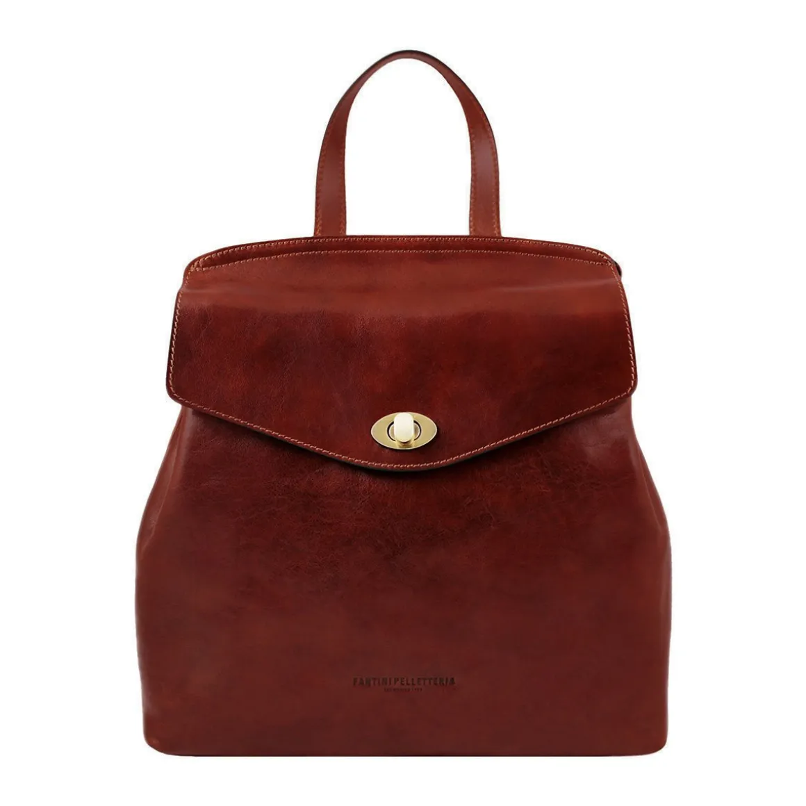 Borsa zaino in pelle Isabel