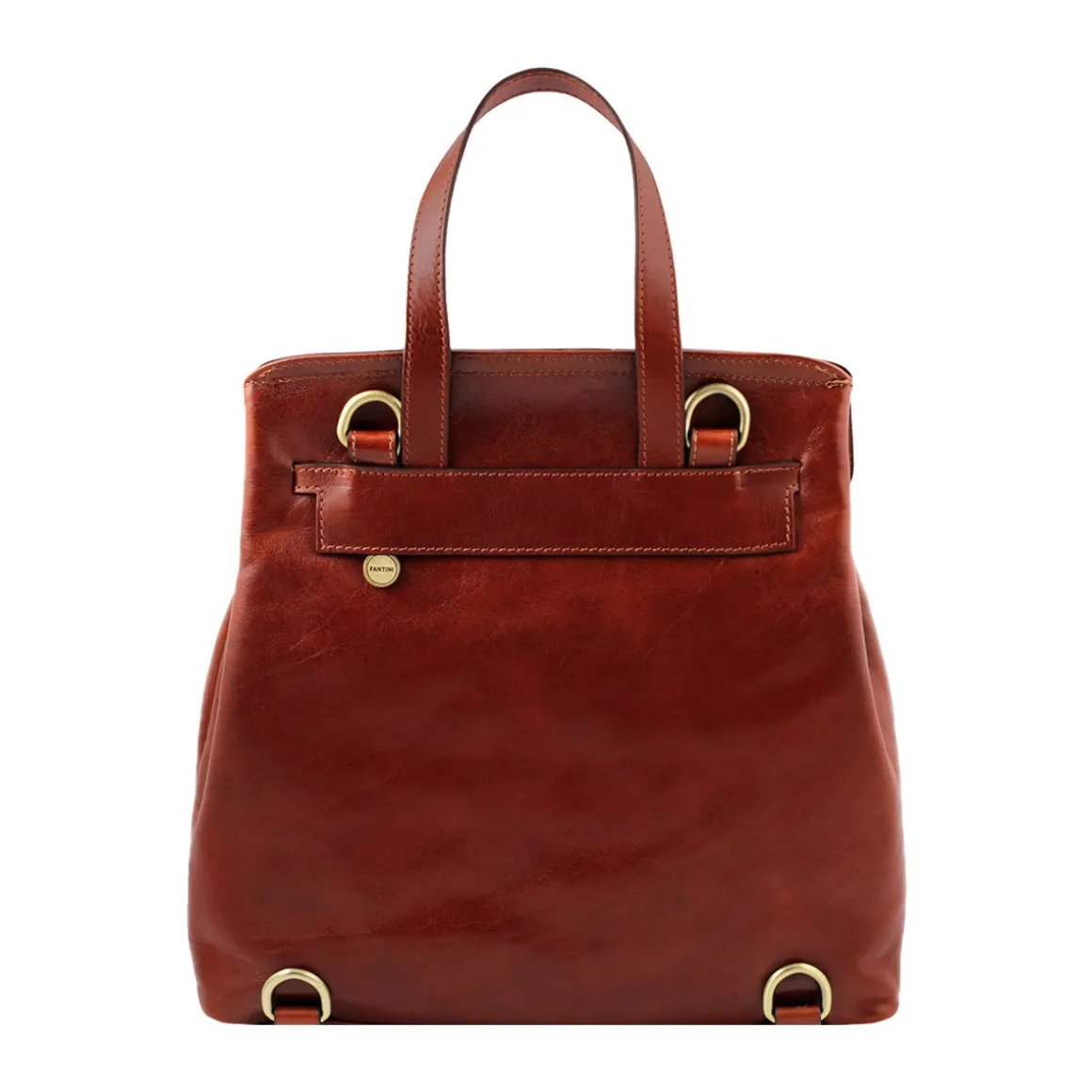 Borsa zaino in pelle Isabel