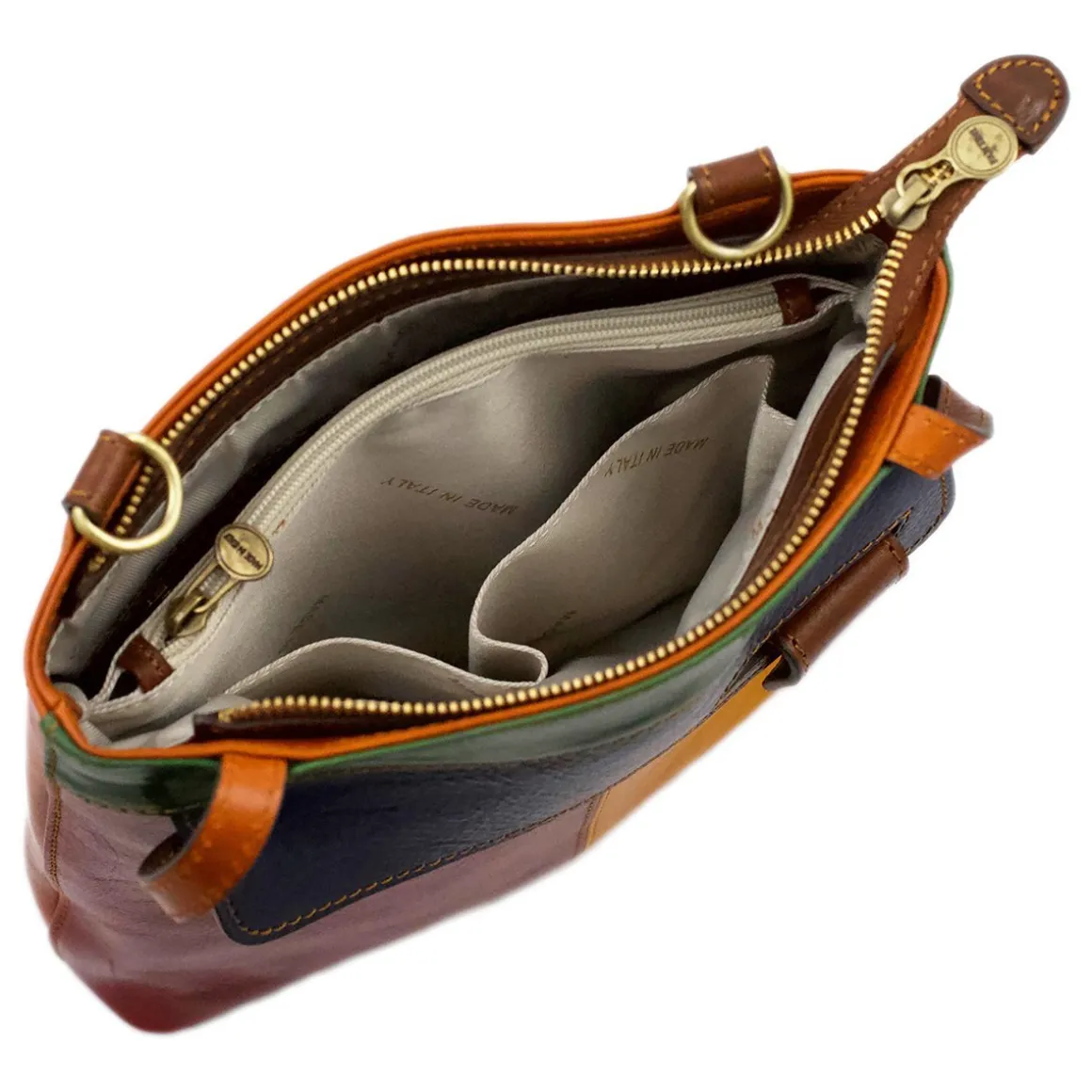 Borsa zaino in pelle Noemi