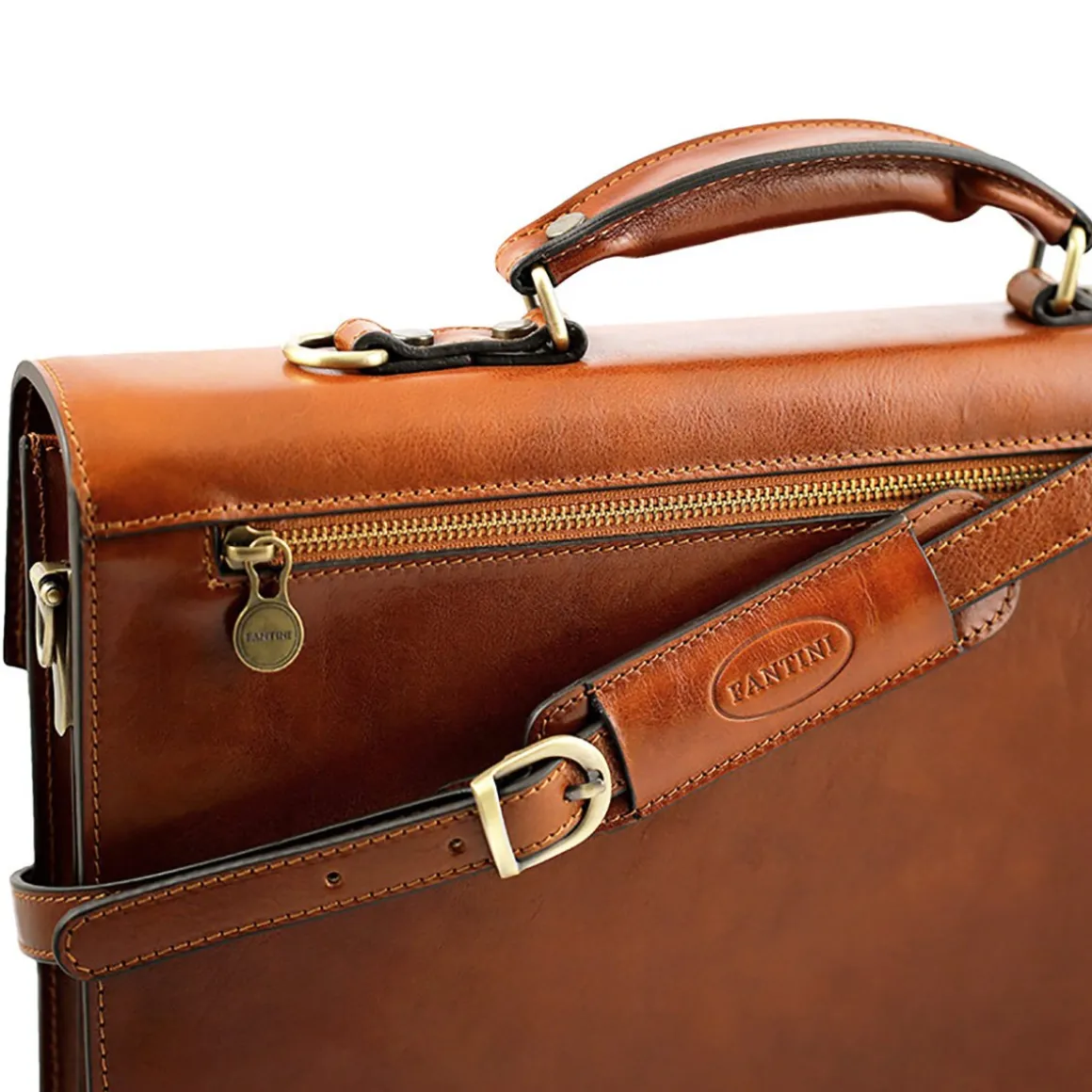 Cartella da lavoro in pelle Shanghai