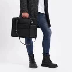 Cartella da lavoro in pelle Oxford