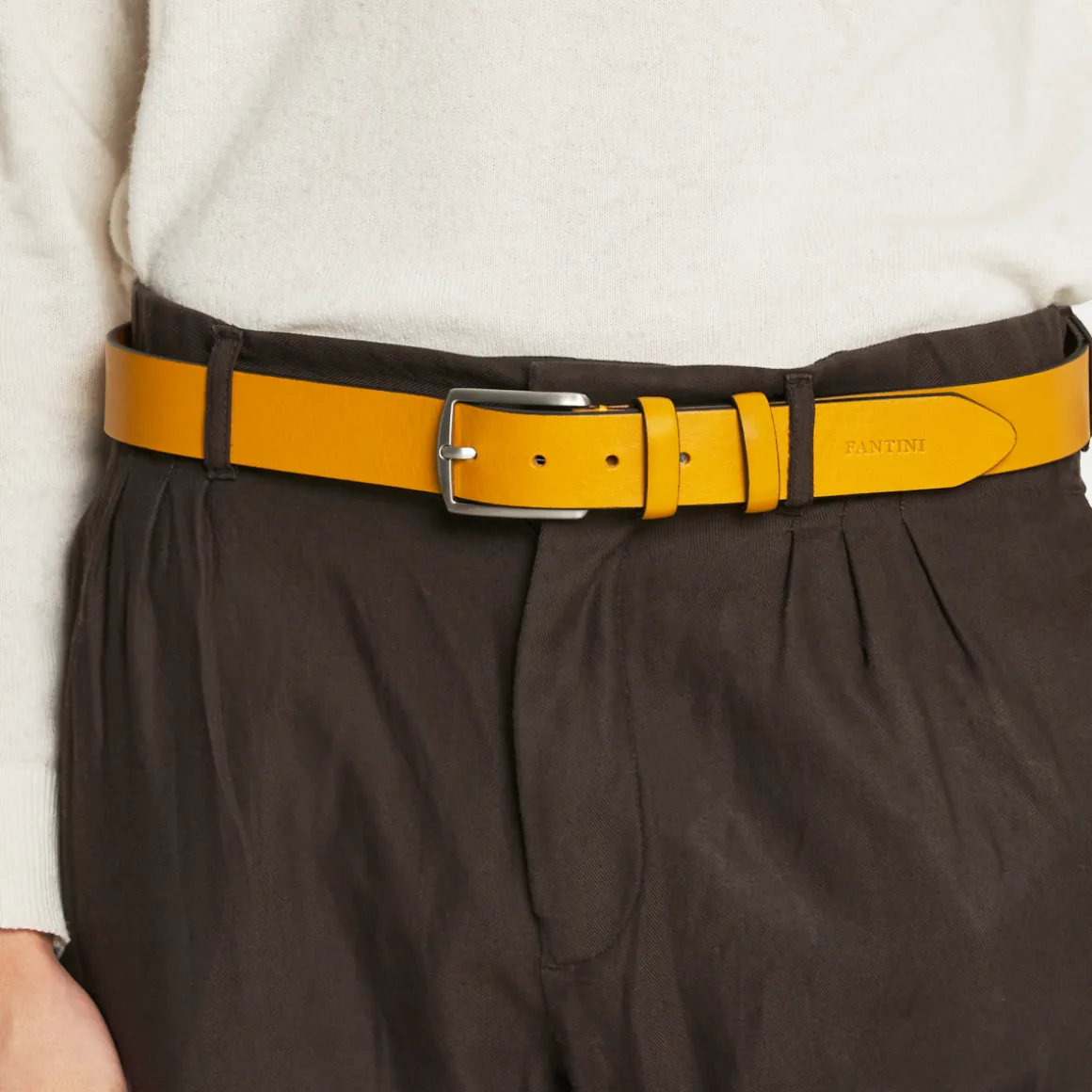 Cintura in pelle Essential