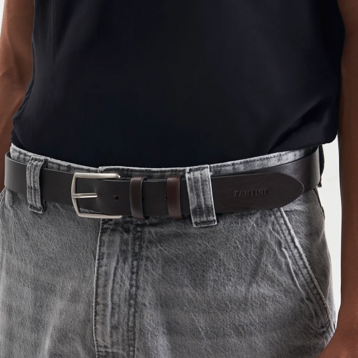 Cintura in pelle Essential