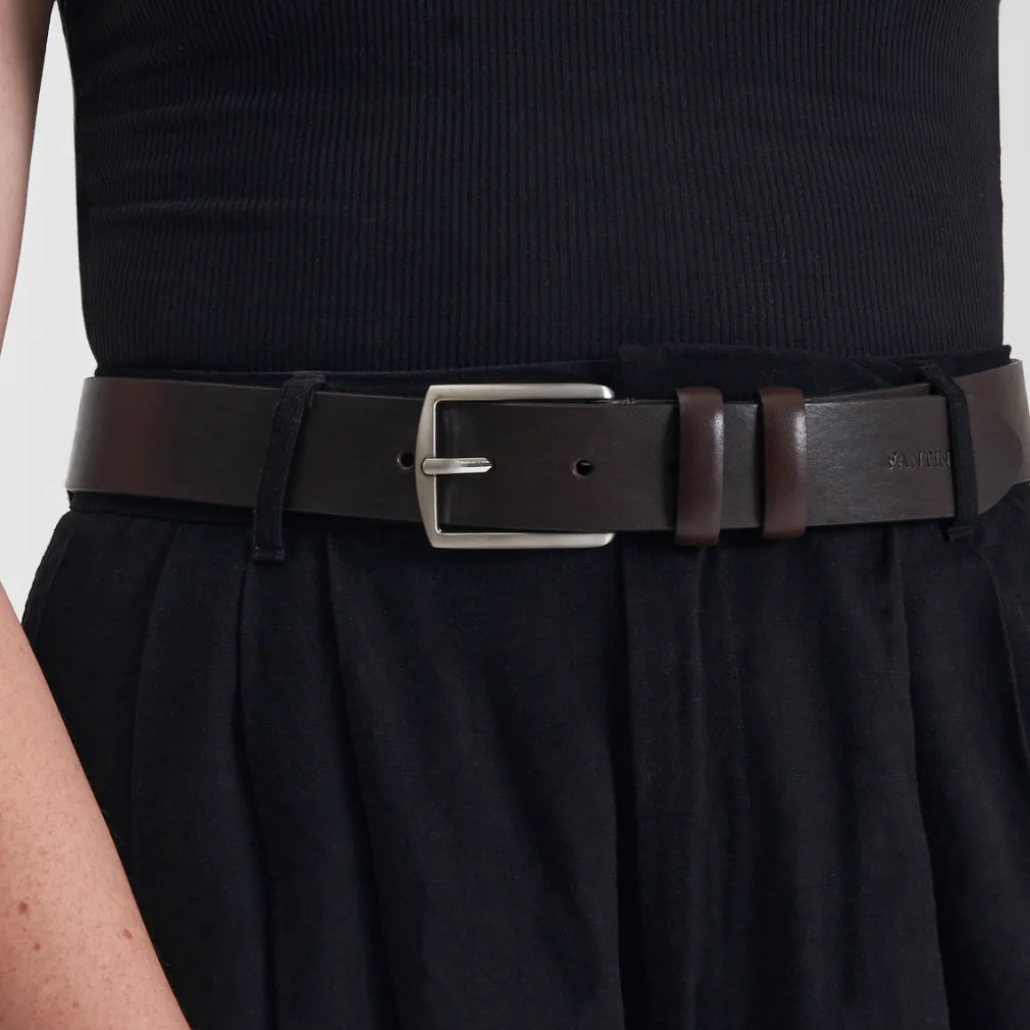 Cintura in pelle Essential