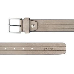Cintura in pelle Stripes