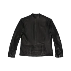 Giacchetto in pelle Biker
