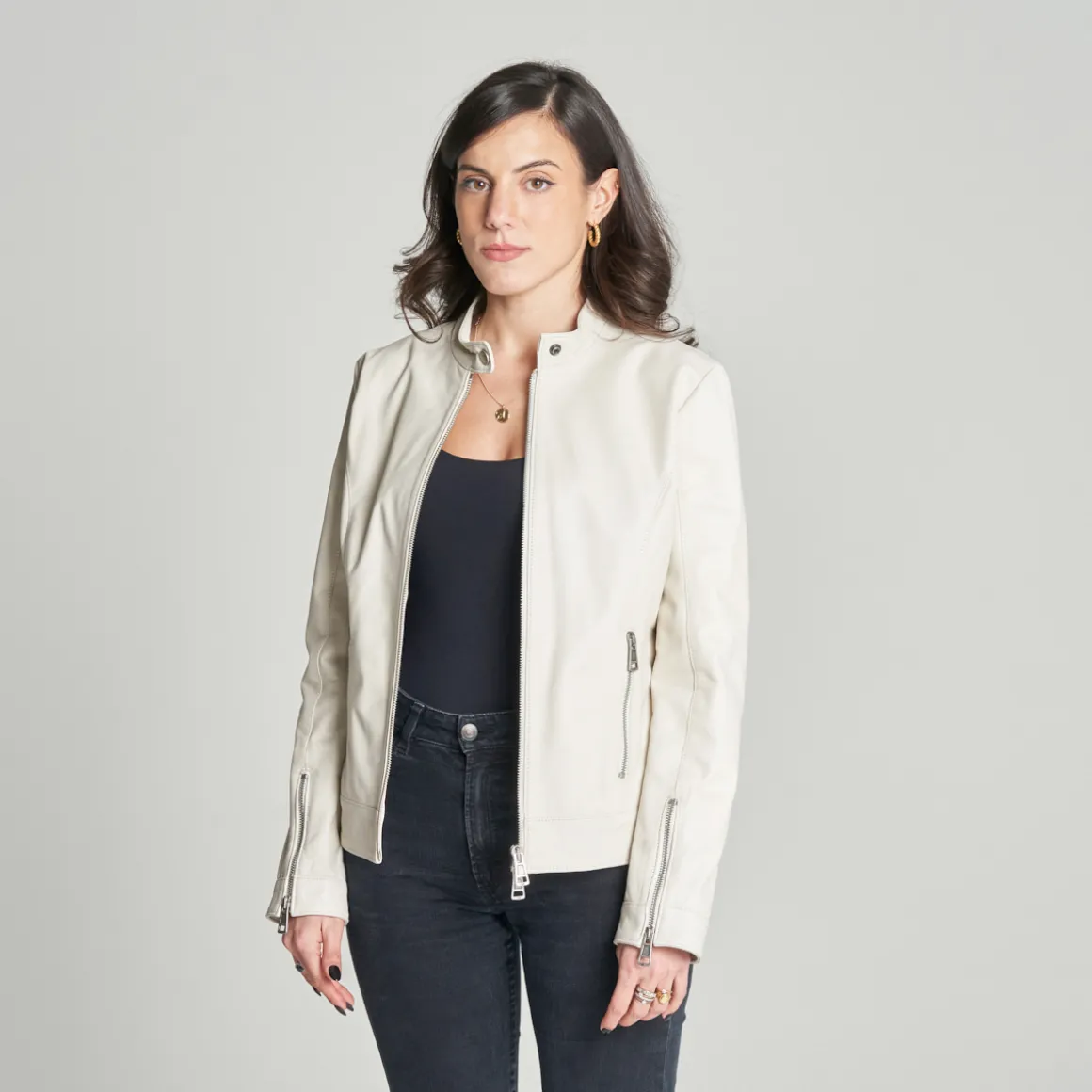 Giacchetto in pelle Kylie
