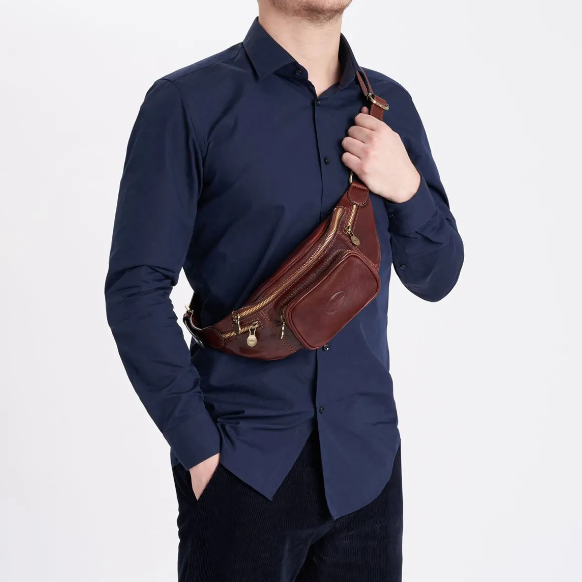 Marsupio in pelle Discovery
