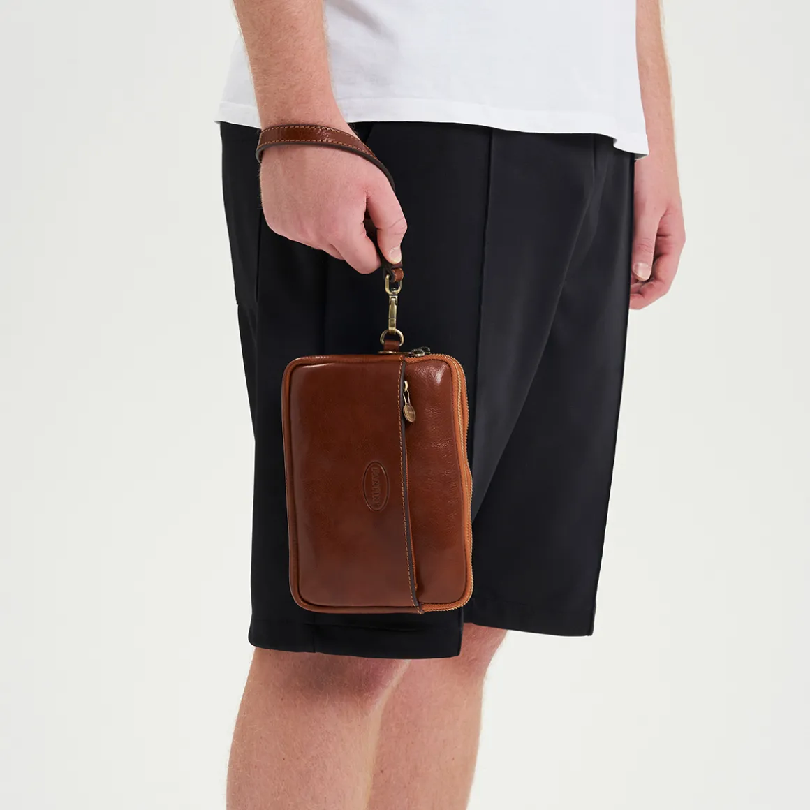 Pochette in pelle Element