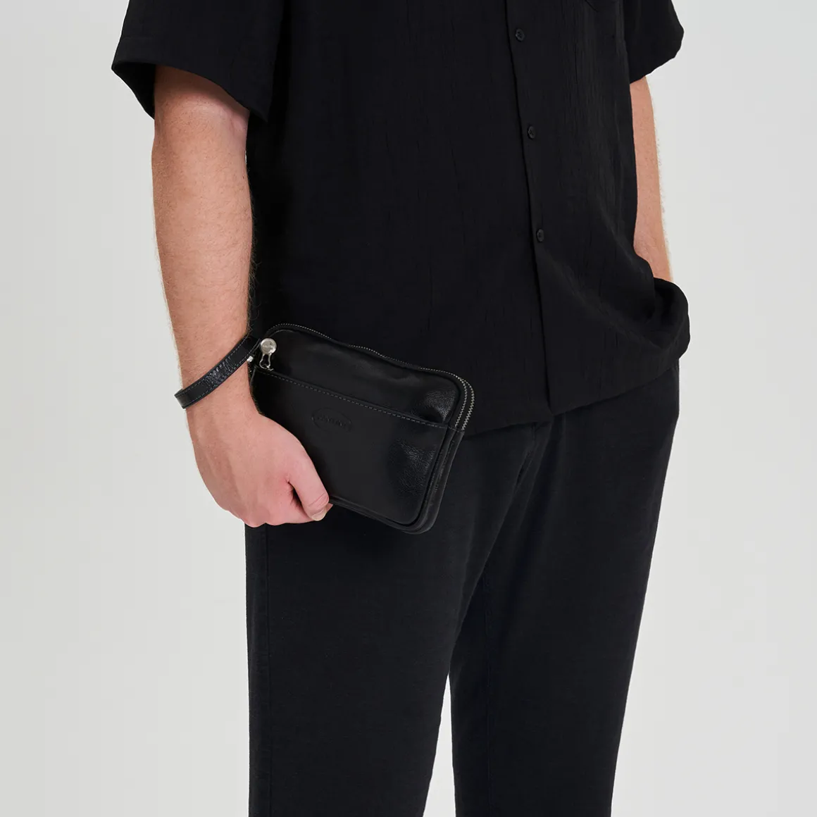 Pochette in pelle Element