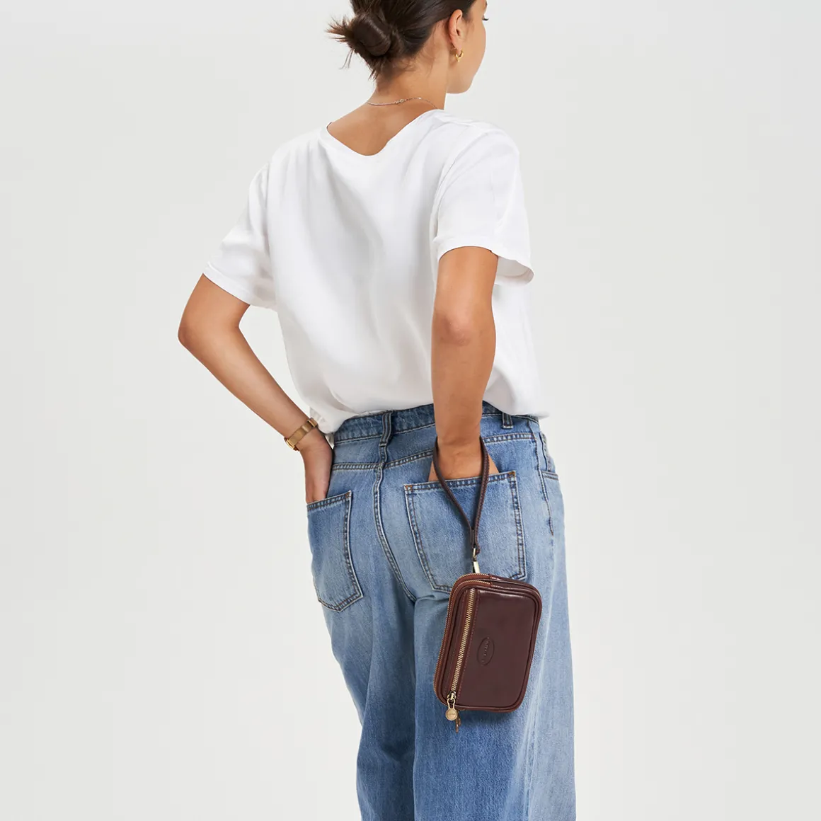 Pochette in pelle Horizon