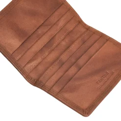 Porta carte in pelle Hawk