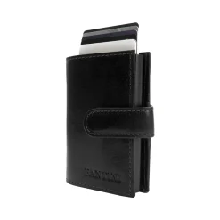 Porta carte in pelle schermato Tannex