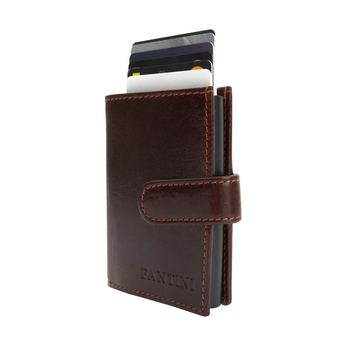 Porta carte in pelle schermato Tannex