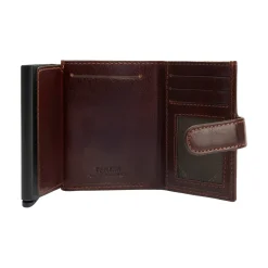 Porta carte in pelle schermato Tannex