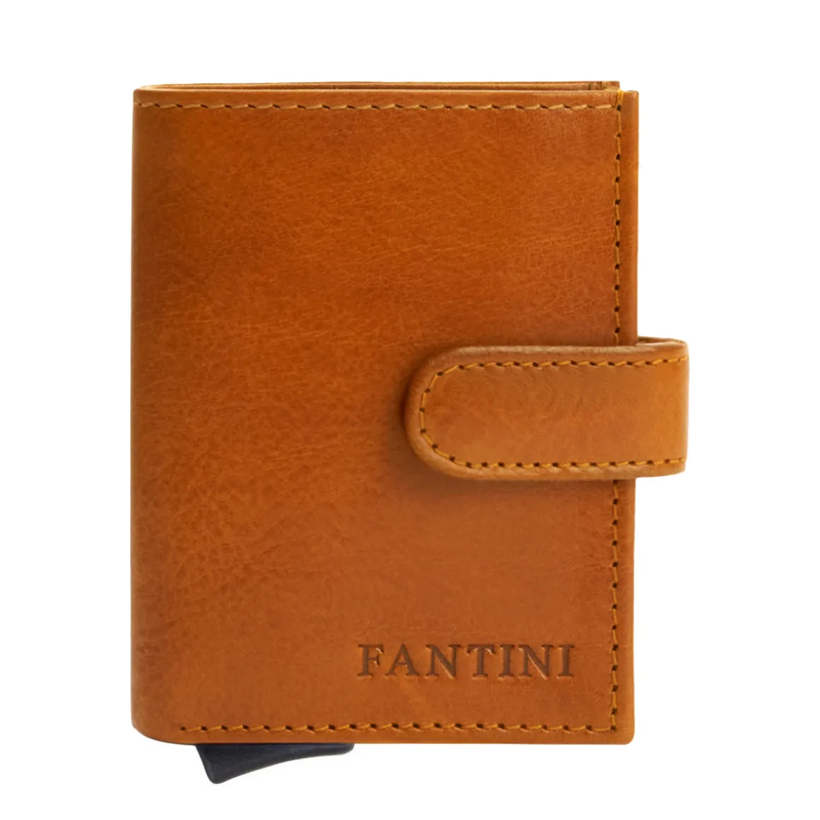 Porta carte in pelle schermato Tannex