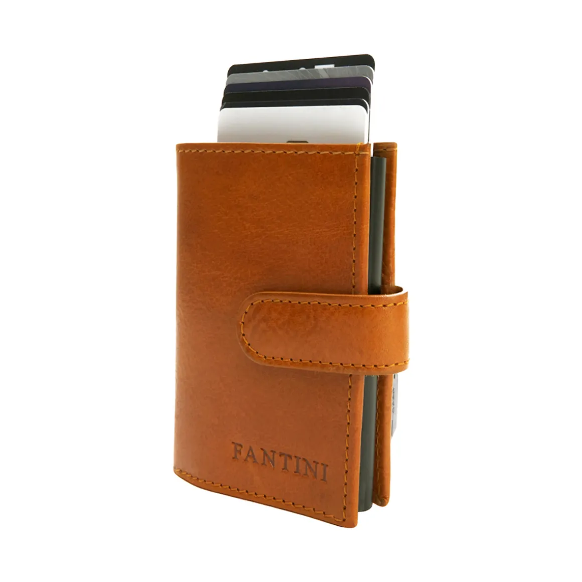 Porta carte in pelle schermato Tannex