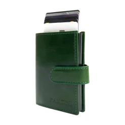 Porta carte in pelle schermato Tannex