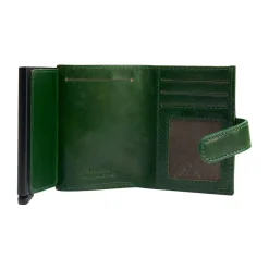 Porta carte in pelle schermato Tannex