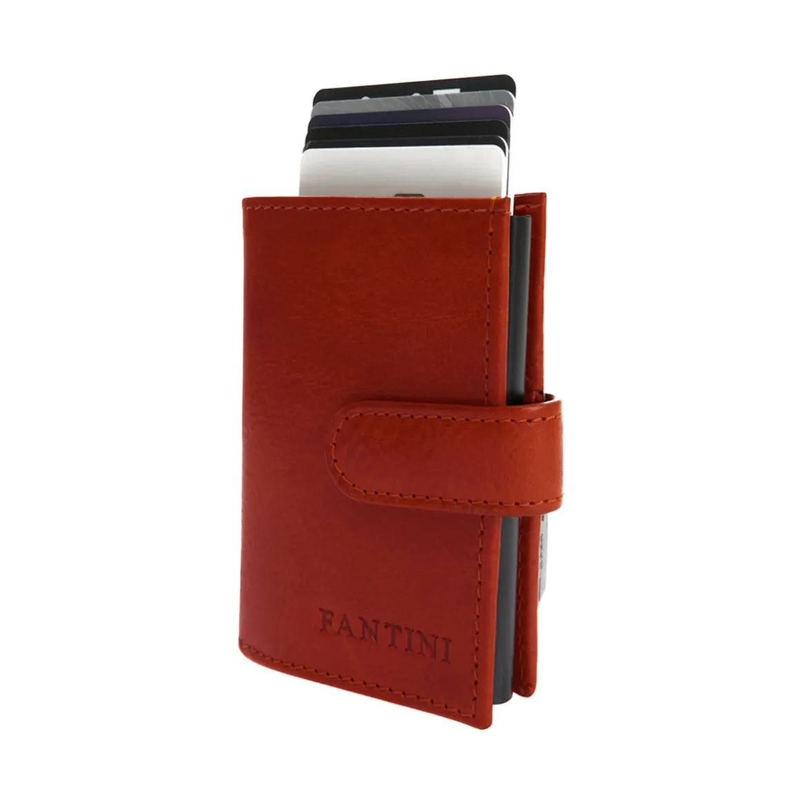 Porta carte in pelle schermato Tannex