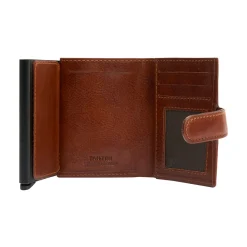 Porta carte in pelle schermato Tannex