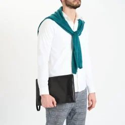 Portadocumenti in pelle grande Manager