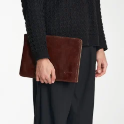 Portadocumenti in pelle grande Manager