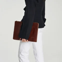 Portadocumenti in pelle grande Manager