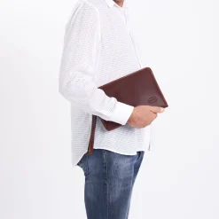 Portadocumenti in pelle piccolo Manager