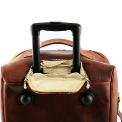 Trolley in pelle Voyager