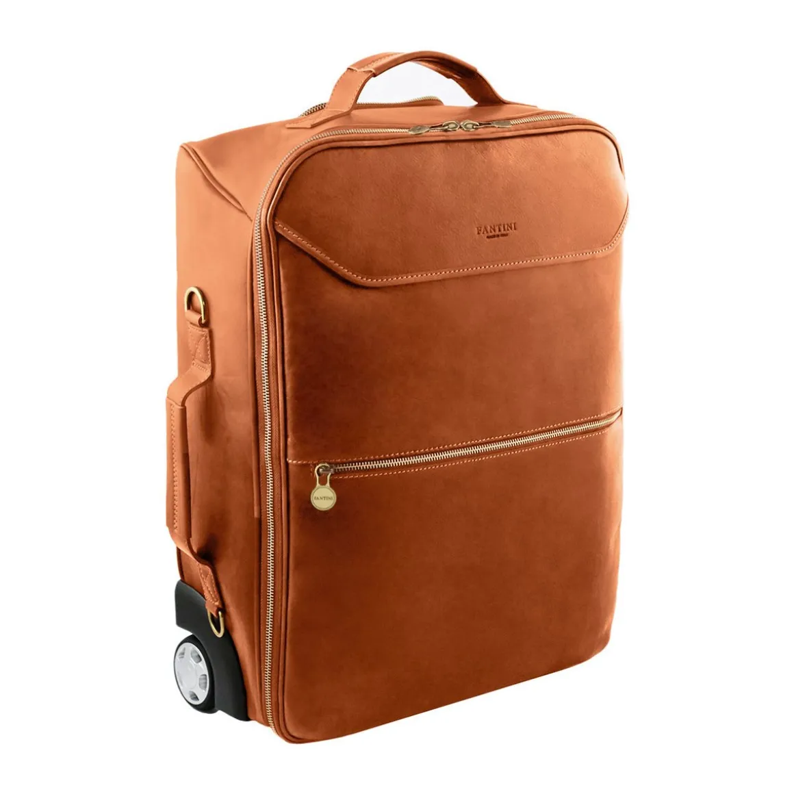 Trolley in pelle Voyager