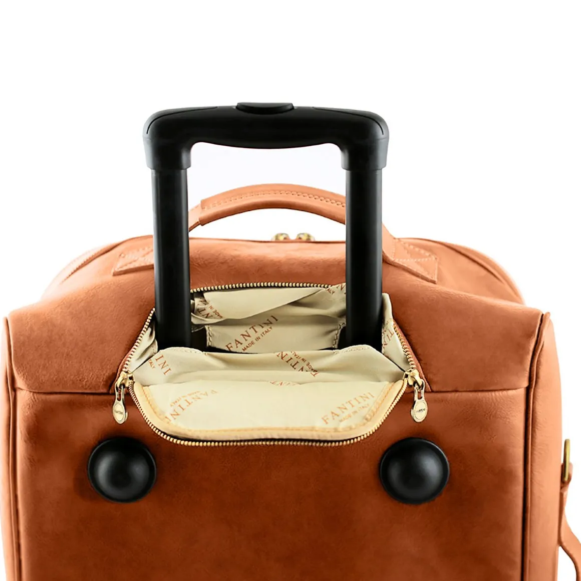 Trolley in pelle Voyager