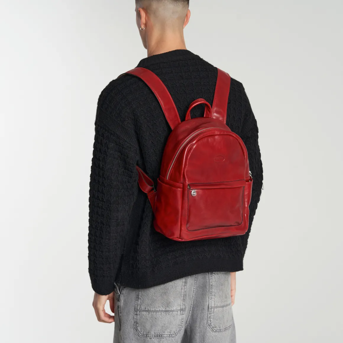 Zaino in pelle Angelico