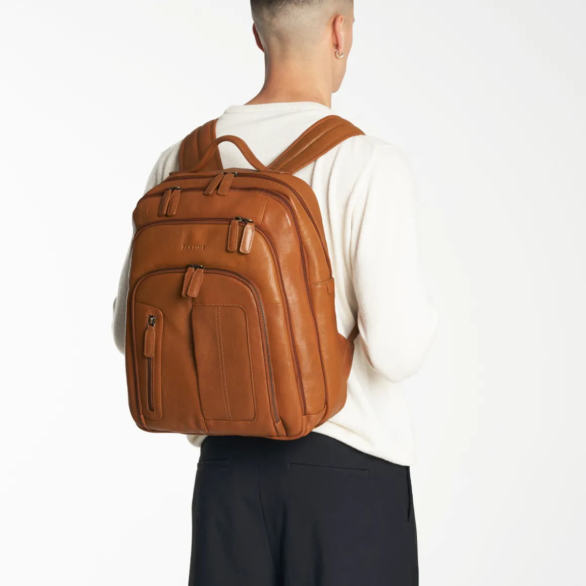 Zaino in pelle Atlantis