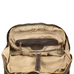 Zaino in pelle lavata grande Milano