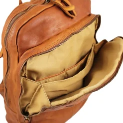 Zaino in pelle lavata piccolo Milano