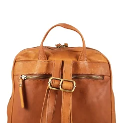 Zaino in pelle lavata piccolo Milano