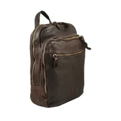 Zaino in pelle lavata piccolo Milano